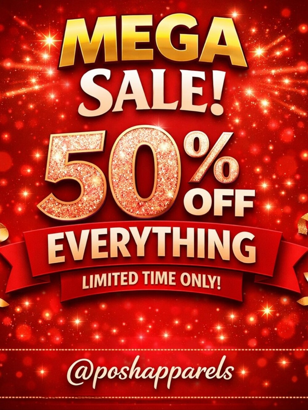 ♥️ 50% OFF EVERYTHING FROM MY CLOSET ♥️